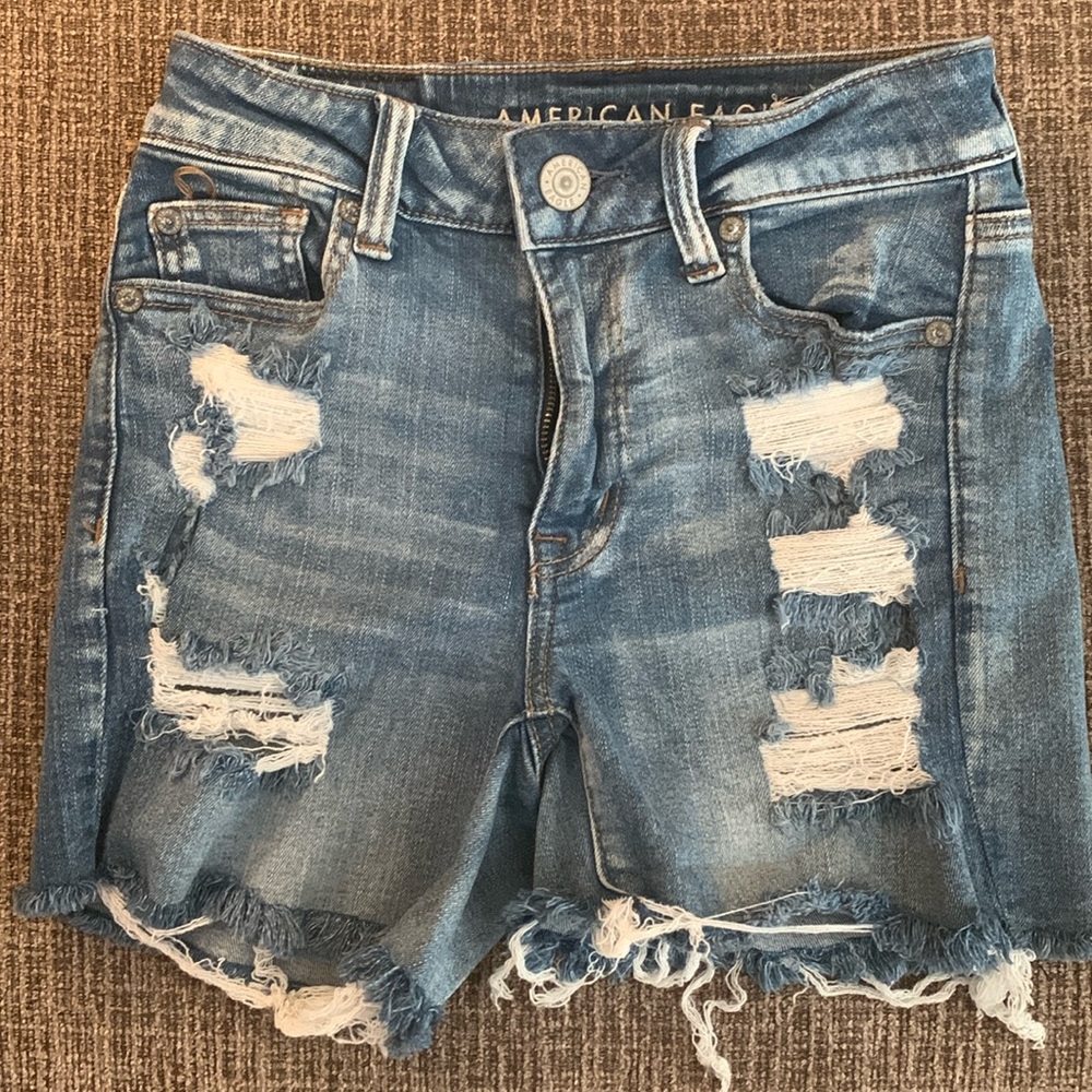 Next level stretch ripped shorts